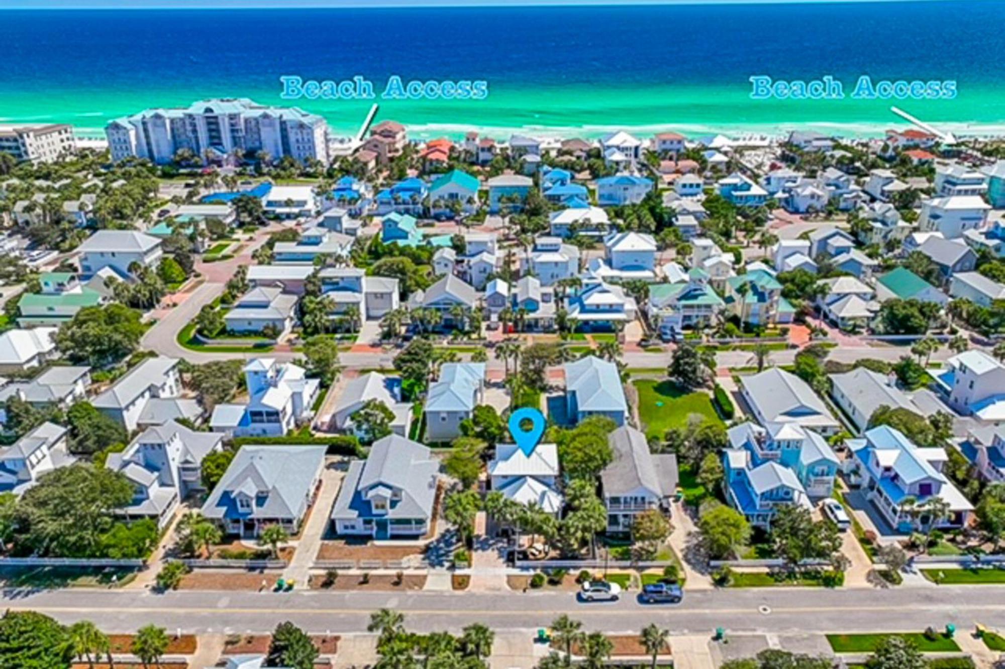 Cottages Of Crystal Beach Sea La Vie Destin Bagian luar foto